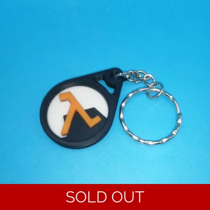 Half-Life - Black Mesa key fob